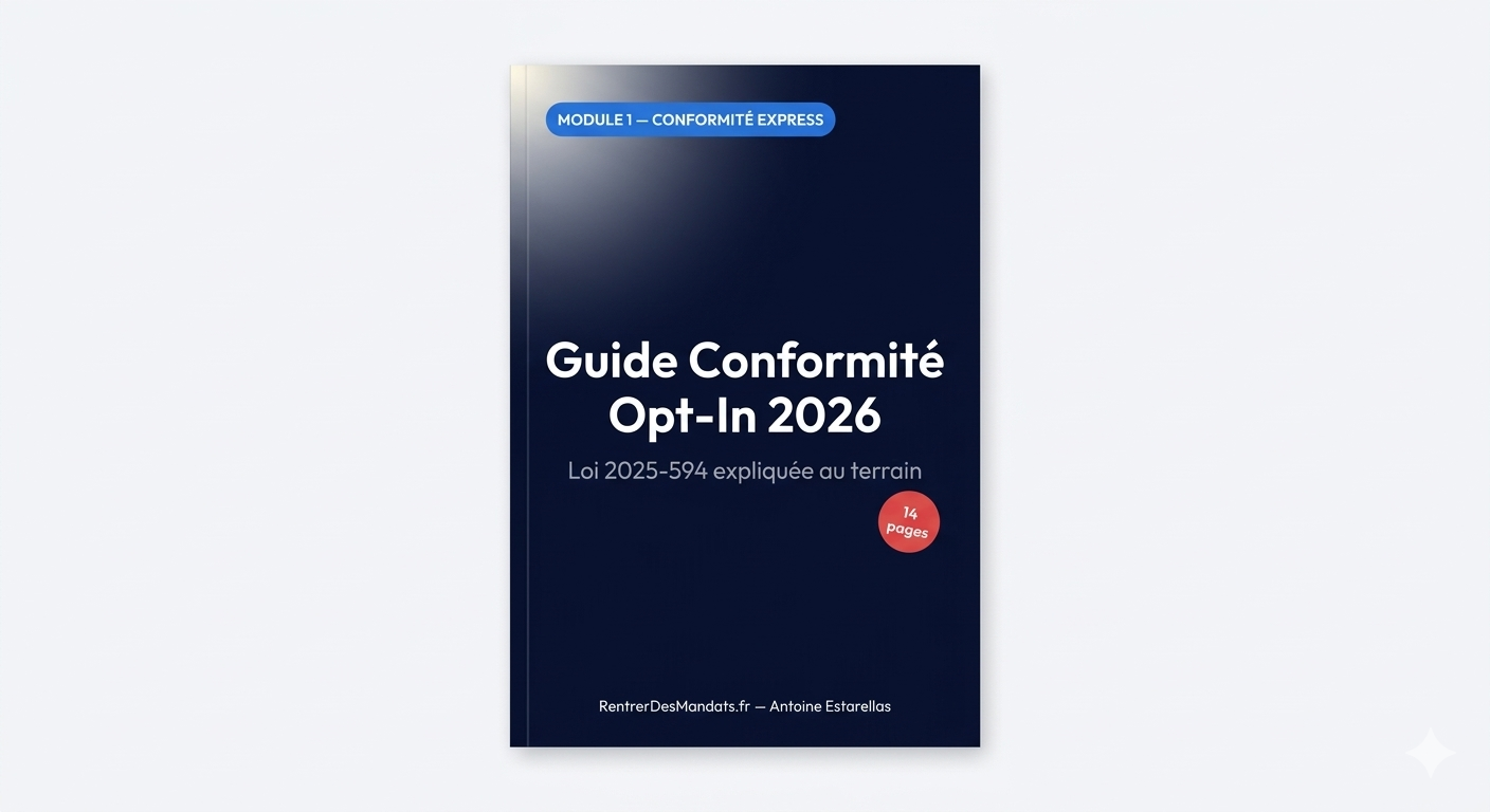 Guide conformité Loi 2025-594 pour agents immobiliers, 14 pages